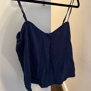 Z Supply Navy Blue Camisole Top